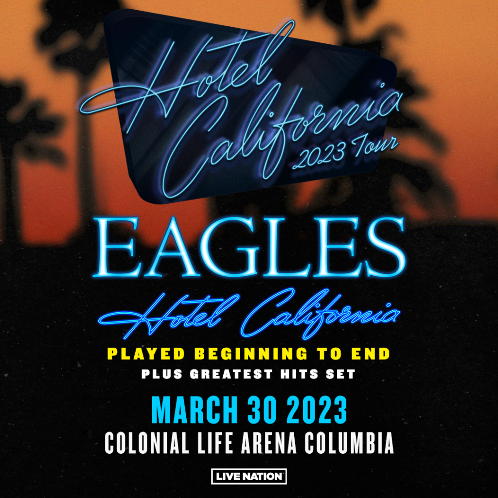 Eagles hotel california tour march 30